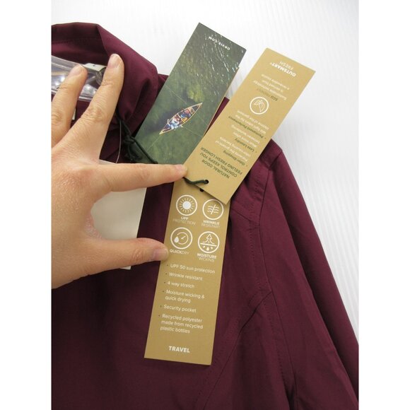 Orvis Top Large Shirt Performance Travel UPF 50+ Wrinkle Resistant NEW - Picture 12 of 14